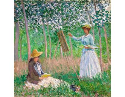 VCM 131 Claude Monet - V lese u Giverny