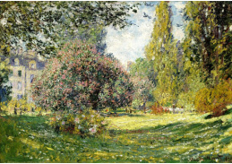 VCM 159 Claude Monet - Krajina v parku Monceau