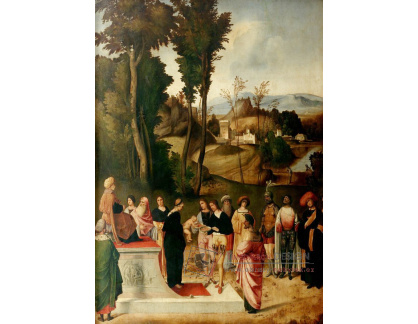SO VII-110 Giorgione - Mojžíš prochází zkouškou ohněm