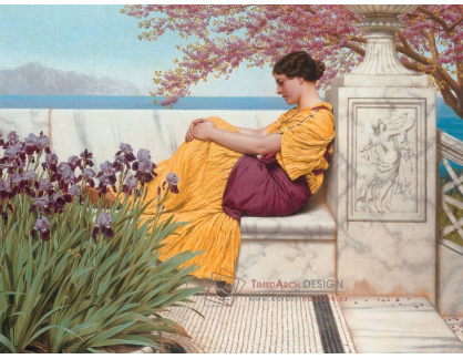 SO IV-553 John William Godward - Pod květoucím stromem