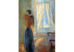 XV-436 Edvard Munch - Žena před zrcadlem