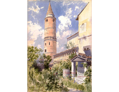 KO II-358 Ludwig Hans Fischer - Campanile des Duomo v Caorle