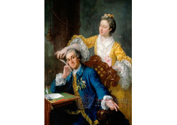 KO V-341 William Hogarth - David Garrick s manželkou