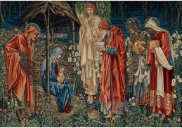 A-7337 Edward Burne-Jones - Klanění tří králů