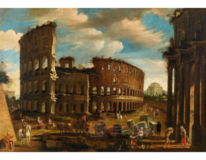 DDSO-4027 Neznámý autor - Pohled na Colosseum v Římě
