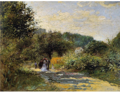 VR14-267 Pierre-Auguste Renoir - Cesta k Louveciennes
