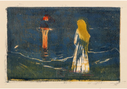 VEM13-125 Edvard Munch - Měsíční svit