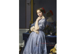 VSO39 Jean Auguste Dominique Ingres - Portrét komtesy Haussonville