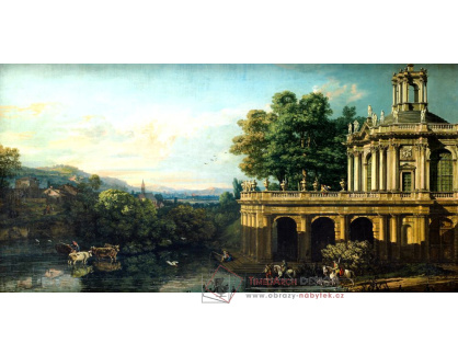 SO XI-118 Canaletto - Architektonické capriccio s palácem