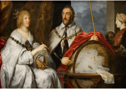 PORT-585 Anthony Van Dyck - Thomas Howard Earl z Arundelu a jeho manželka Alathea