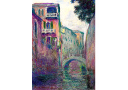 A-301 Claude Monet - Le rio de la salute v Benátkách