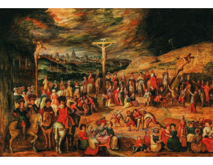 A-2088 Frans Francken - Ukřižování na Kalvárii