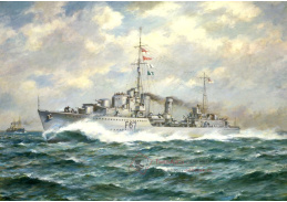 A-2996 B. F. Gribble - HMS Bedouin