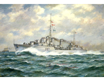 A-2996 B. F. Gribble - HMS Bedouin