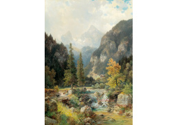 DDSO-2884 Ludwig Sckell - Motiv z Berchtesgadenu