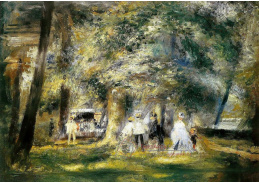 VR14-32 Pierre-Auguste Renoir - V parku de Saint-Cloud
