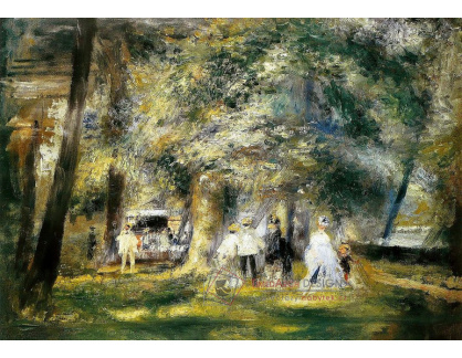 VR14-32 Pierre-Auguste Renoir - V parku de Saint-Cloud