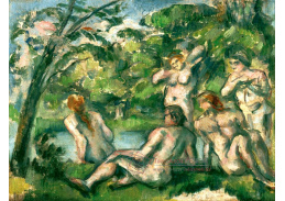 VR10-41 Paul Cézanne - Koupání