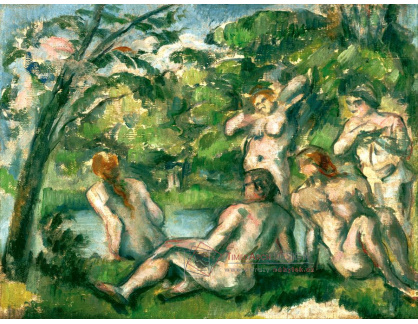 VR10-41 Paul Cézanne - Koupání