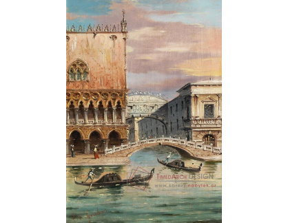 DDSO-274 Marco Grubacs - Most vzdechů a pohled na náměstí svatého Marka v Benátkách