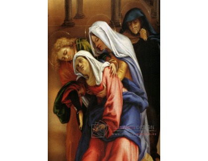 VLL 42 Lorenzo Lotto - Rozloučení Krista s Marii