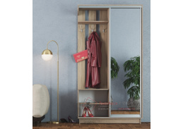 ELIS, předsíňová stěna 120cm, dub sonoma