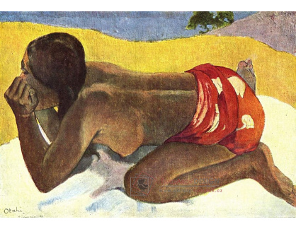 A-2977 Paul Gauguin - Otahi Alone