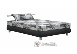 ADRIANA, postel 110x200cm, pevně načalouněná matrace, výběr provedení