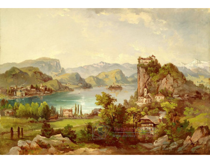 SO V-127 Jakob Canciani - Pohled na Bled