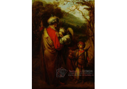 KO V-387 Barent Fabritius - Abraham odmítající Hagar a Ismaela