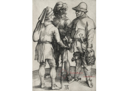 VR12-163 Albrecht Dürer - Tři rolníci