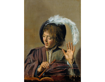 DDSO-2657 Frans Hals - Zpívající chlapec s flétnou