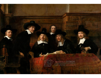 R4-211 Rembrandt - Úřednící syndikátu cechu soukenníku