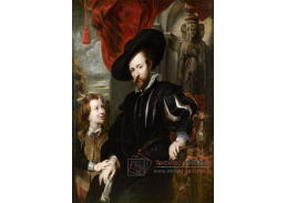 VRU234 Peter Paul Rubens - Rubens a jeho syn Albert
