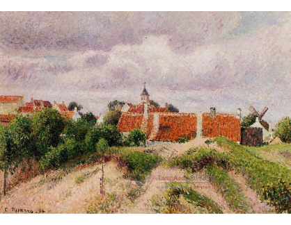 VCP-283 Camille Pissarro - Vesnice Knocke