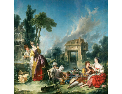 DDSO-2270 Francois Boucher - Fontána lásky