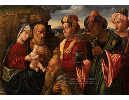 DDSO-1503 Andrea Mantegna - Klanění tří králů