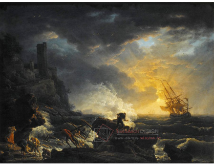 SO XI-233 Claude Joseph Vernet - Vrak