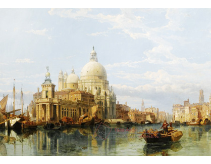 KO I-284 George Clarkson Stanfield - Santa Maria della Salute v Benátkách