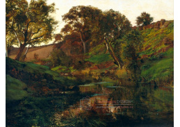 A-5160 Julian Ashton - Večer v Merri Creek