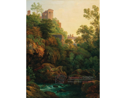 A-8040 Johann Nepomuk Schödlberger - Idylický pohled na Tivoli