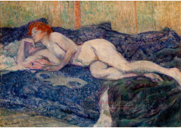 DDSO-5040 Henri Toulouse-Lautrec - Odpočívající nahá žena