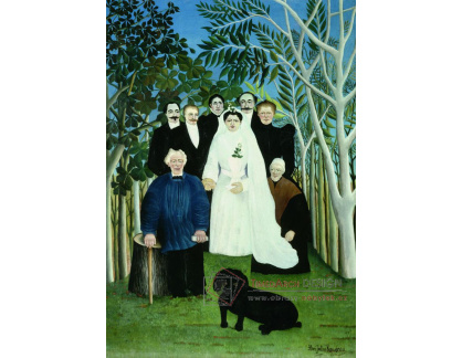 VF38 Henri Rousseau - Svatební oslava