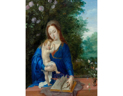 DDSO-204 Jan Brueghel - Madonna a dítě v krajině