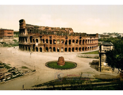 Fotochrom VF 58 Coloseum, Řím, Itálie