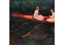 A-274 Claude Monet - Kánoe na Epte