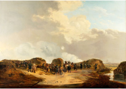 A-858 Pieter Gerardus van Os - Naarden při obléhání v dubnu 1814