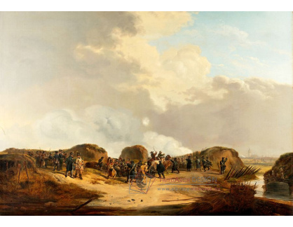A-858 Pieter Gerardus van Os - Naarden při obléhání v dubnu 1814