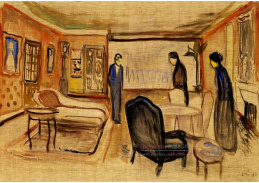 A-5325 Edvard Munch - Scéna z Ibsenových přízraků