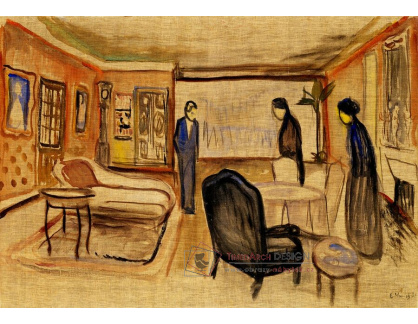 A-5325 Edvard Munch - Scéna z Ibsenových přízraků